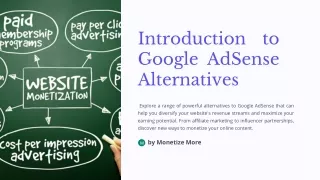 Beyond AdSense: Cutting-Edge Alternatives for Website Monetization