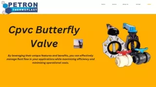 CPVC Butterfly Valve