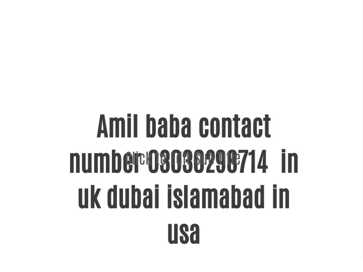 amil baba contact number 03030298714 in uk dubai