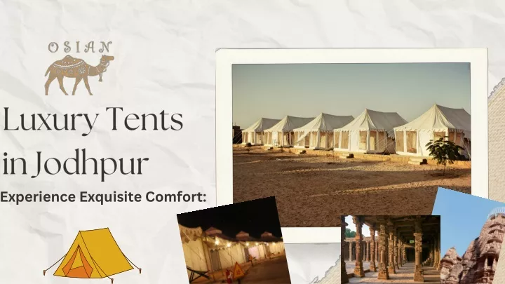 luxury tents in jodhpur