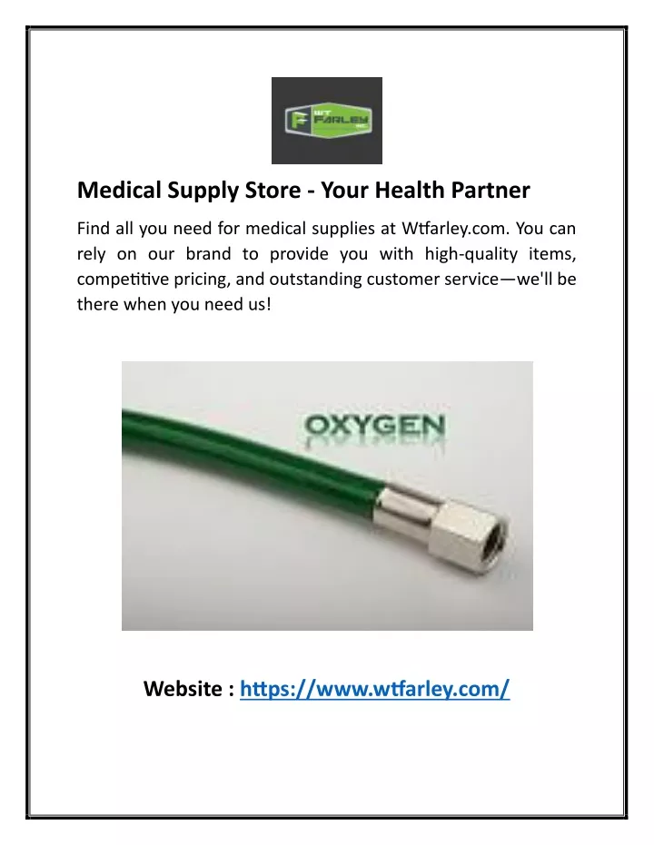 medical supply store your health partner