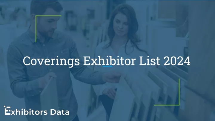 coverings exhibitor list 2024