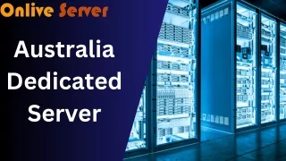 Premier Australia Dedicated Server Solutions