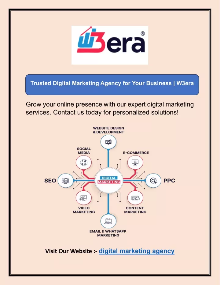 trusted digital marketing agency for your