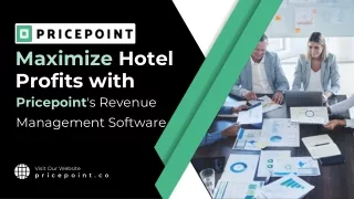 Maximize Hotel Profits with Pricepoint's Revenue Management Software