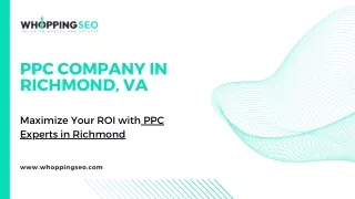 PPC Company in Richmond - WhoppingSEO