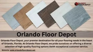 Choosing the Best Vinyl Plank Flooring in Tampa