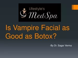 Is Vampire Facial as Good as Botox