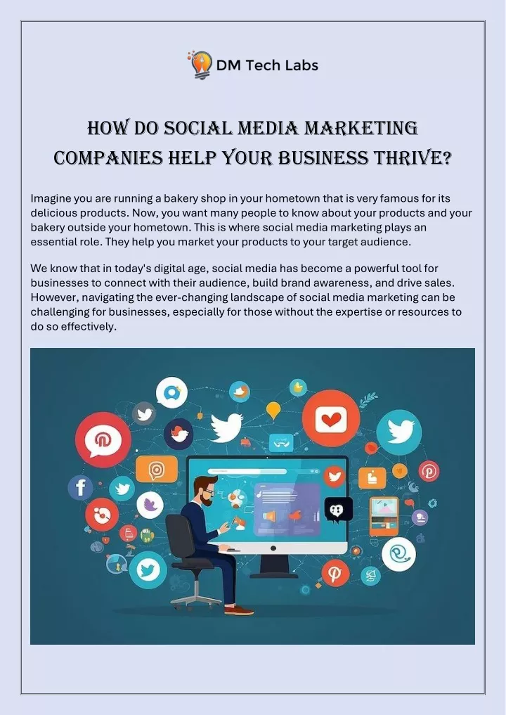 how do social media marketing companies help your