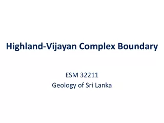 Highland-Vijayan complex boundary.Final