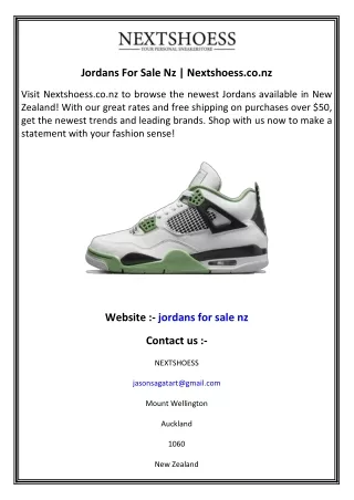 Jordans For Sale Nz   Nextshoess.co.nz
