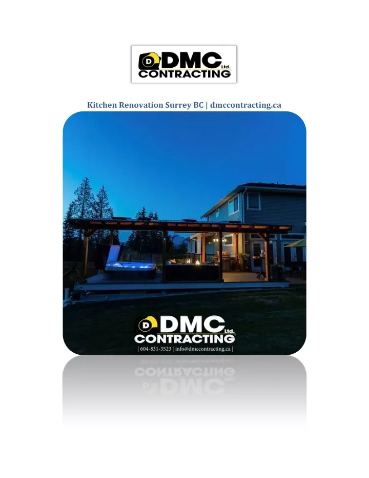 kitchen renovation surrey bc dmccontracting ca