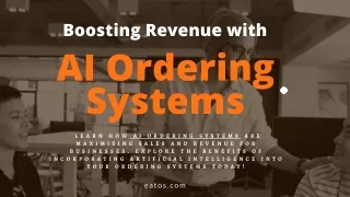 Boosting Revenue with AI Ordering Systems