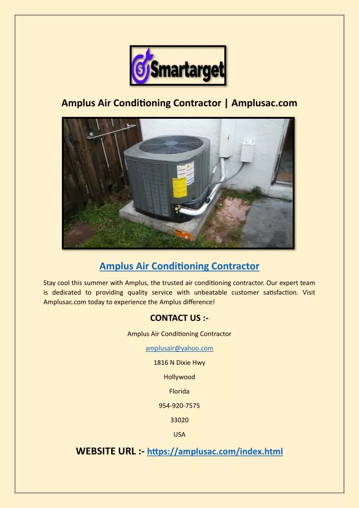 amplus air conditioning contractor amplusac com