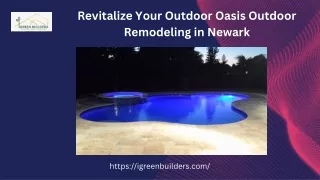Revitalize Your Outdoor Oasis: Outdoor Remodeling in Newark