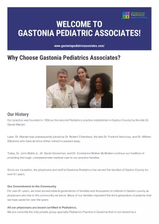 Gastonia Pediatrics Associates
