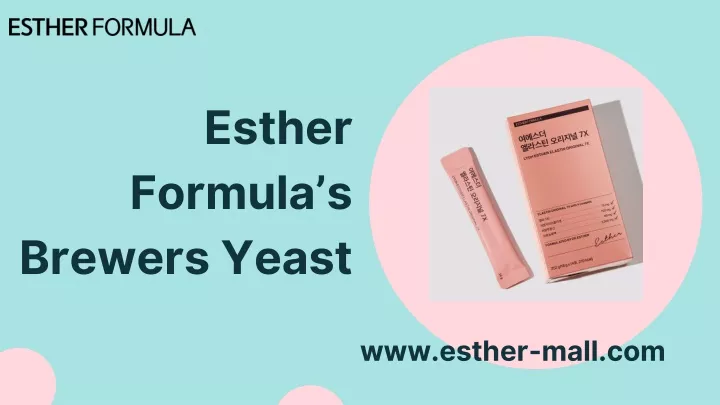 esther formula s brewers yeast