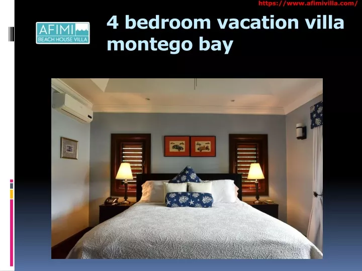 4 bedroom vacation villa montego bay