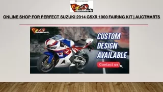 Know Here About the Online Shop for Best Suzuki Fairings | Auctmarts