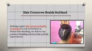 Hair Cornrows Braids Suitland