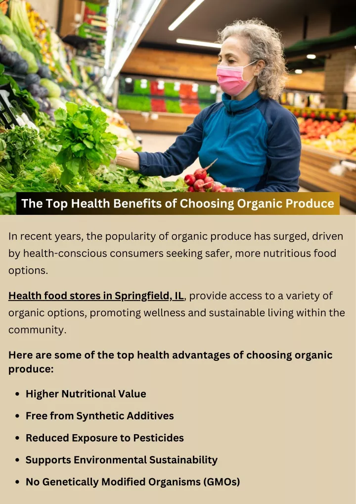 PPT - The Top Health Benefits of Choosing Organic Produce PowerPoint ...