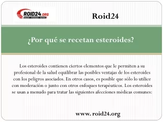 Comprar esteroides anabólicos España - Roid24