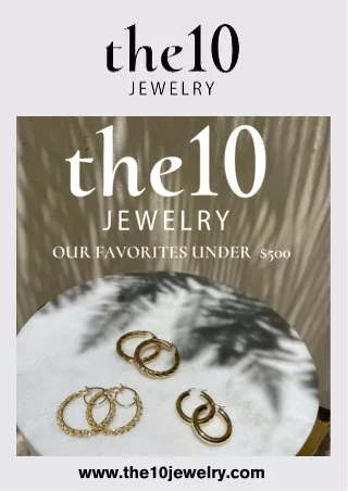 Gold Hoop Earrings for Women - the10 Jewelry