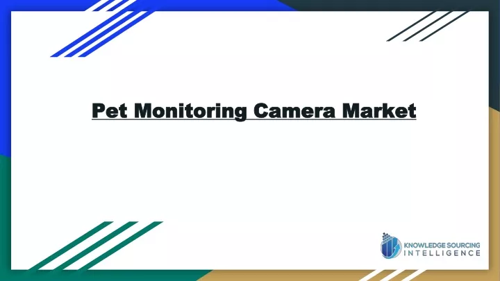 pet monitoring camera market pet monitoring