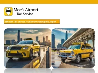 Efficient Taxi Service to and from Indianapolis Airport