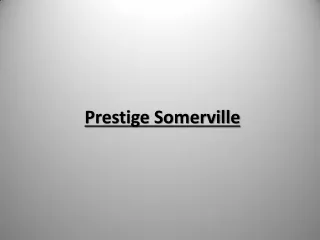 Purchase your ideal house at Prestige Somerville today.
