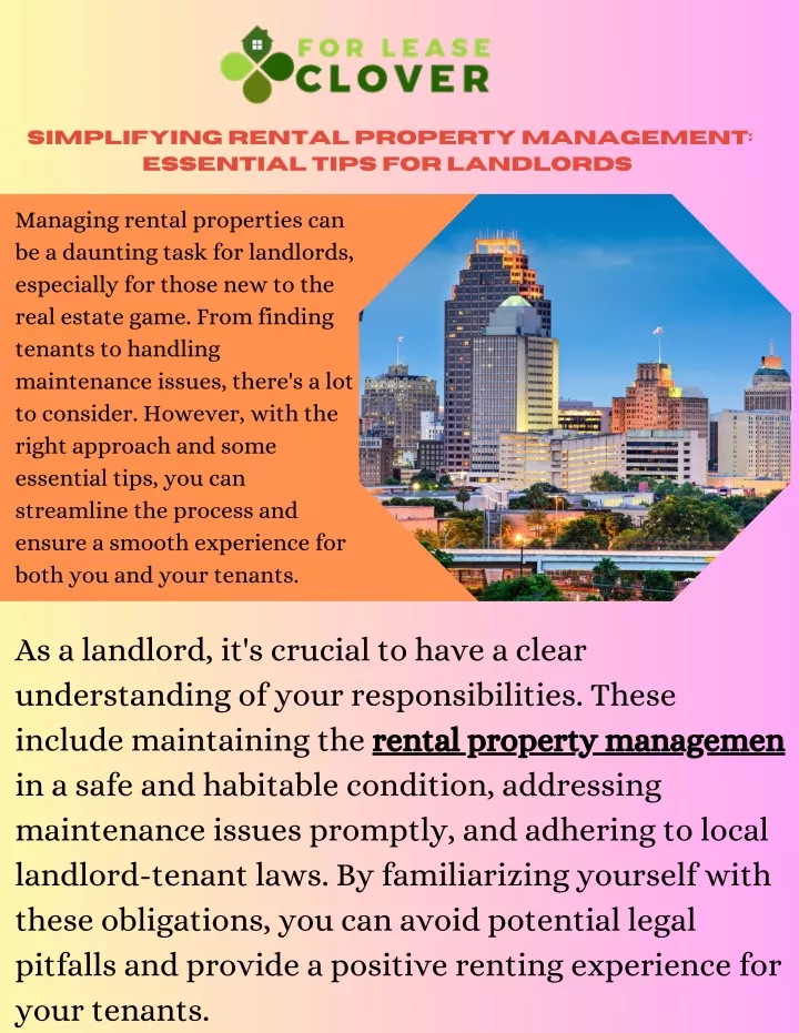 simplifying rental property management essential