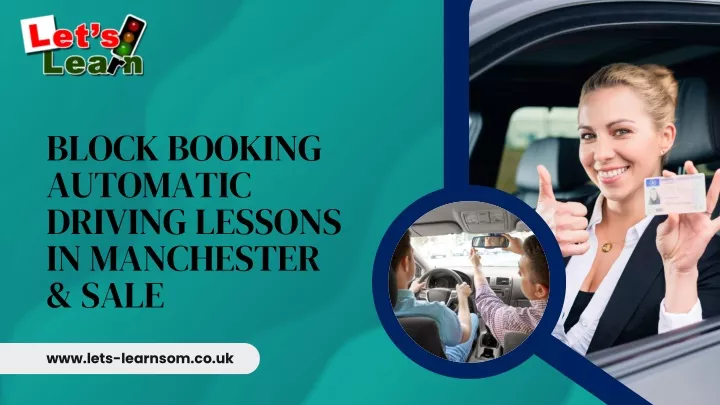 block booking automatic driving lessons