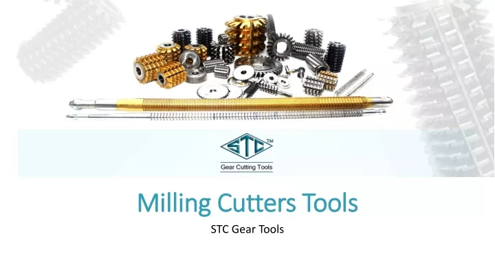 milling cutters tools