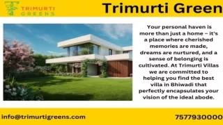 Luxury Villas In Bhiwadi