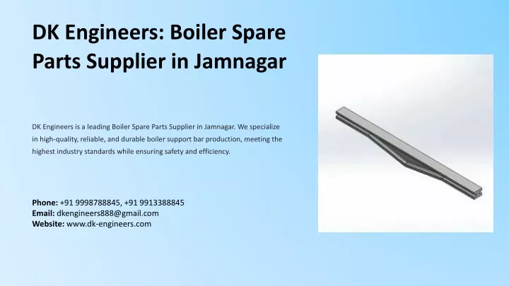 dk engineers boiler spare parts supplier