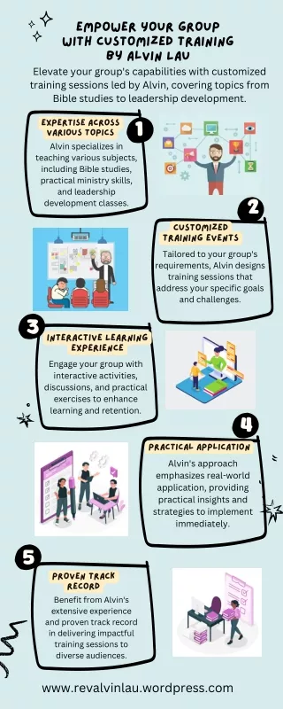 Empower Your Group with Customized Training by Alvin Lau