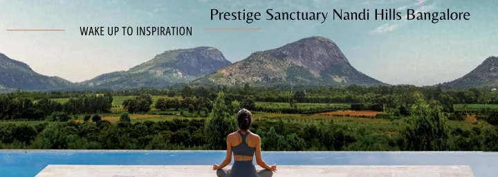 prestige sanctuary nandi hills bangalore