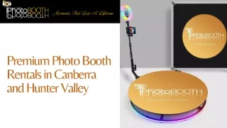 Premium Photo Booth Rentals In Canberra And Hunter Valley