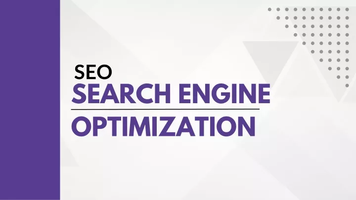 seo search engine optimization