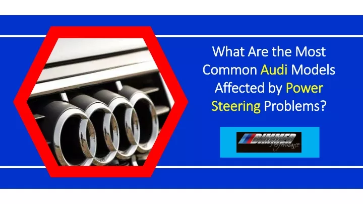 what are the most common audi models affected