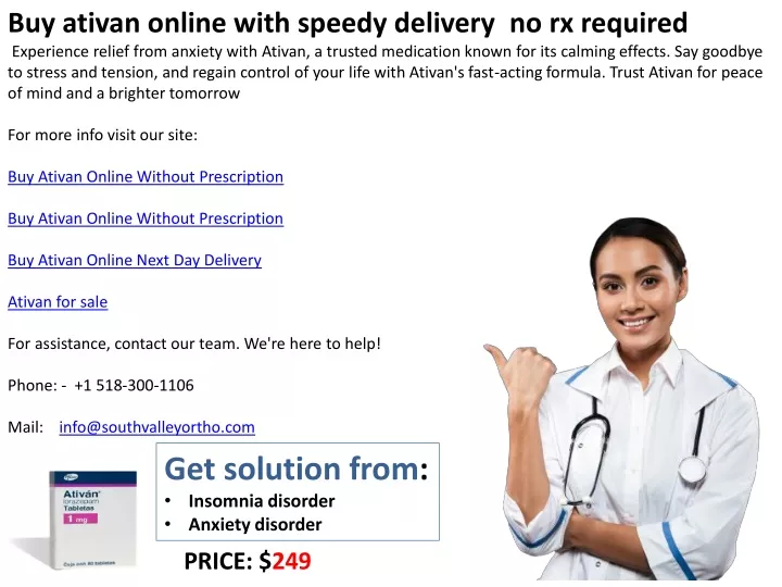 buy ativan online with speedy delivery
