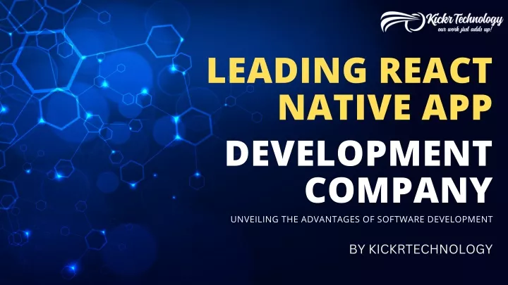 leading react native app