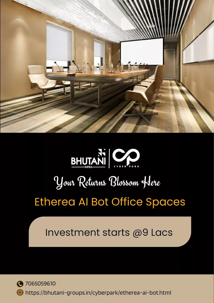 your returns blossom here etherea ai bot office