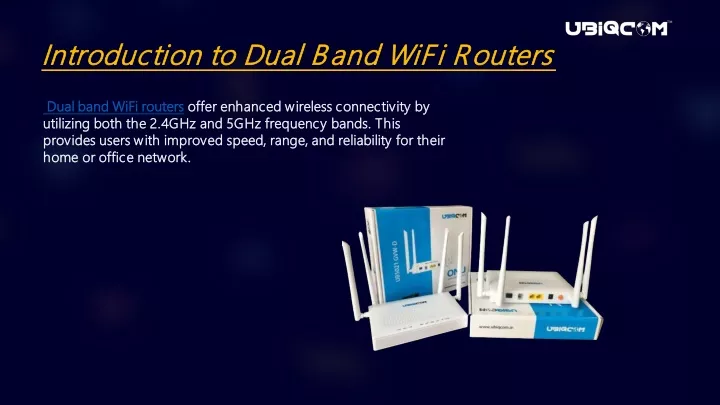 introduction to dual band wifi routers