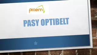 pasy optibelt