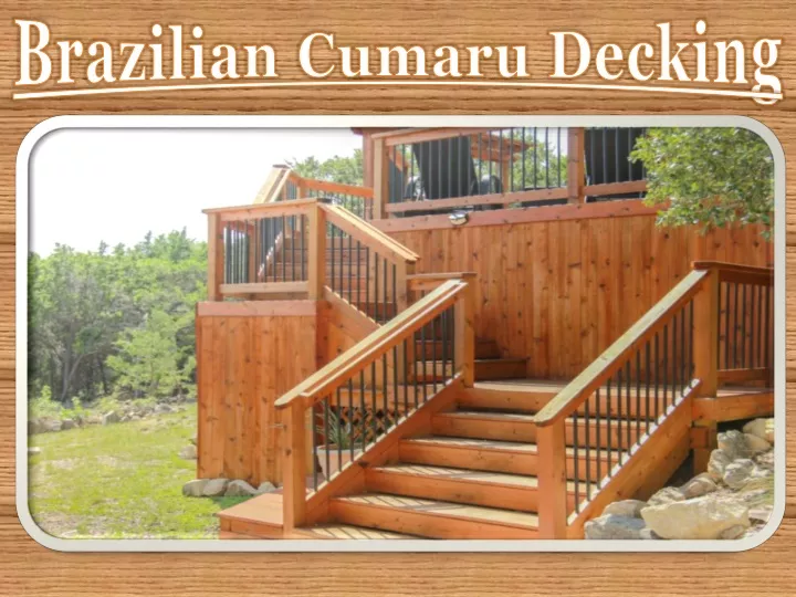 brazilian cumaru decking