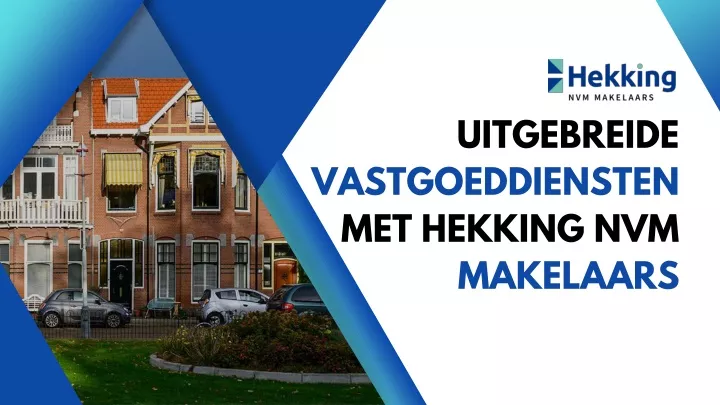 uitgebreide vastgoeddiensten met hekking