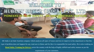 Road Safety Drivers Training and Defensive Driving Training Course India - HE INDIA
