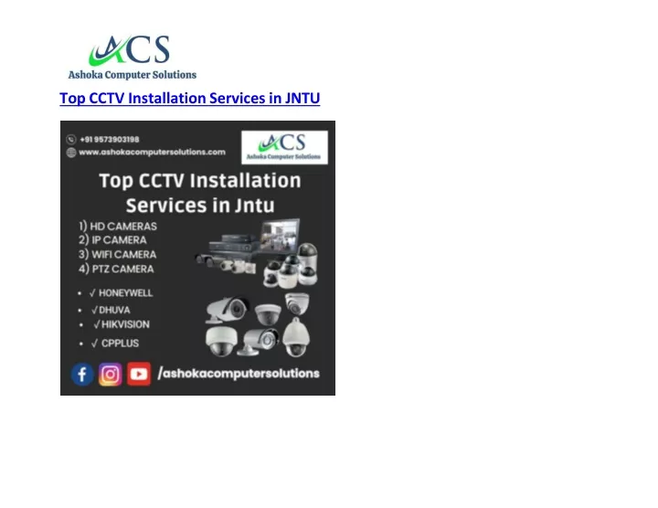top cctv installation services in jntu