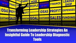 Transforming Leadership Strategies An Insightful Guide To Leadership Diagnostic Tools